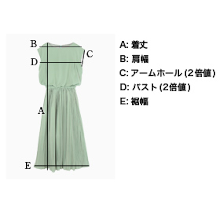 ur's ノースリーブプリーツワンピース 8枚目