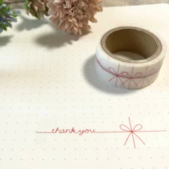 マルアイ ギフトテープ thank you 1枚目