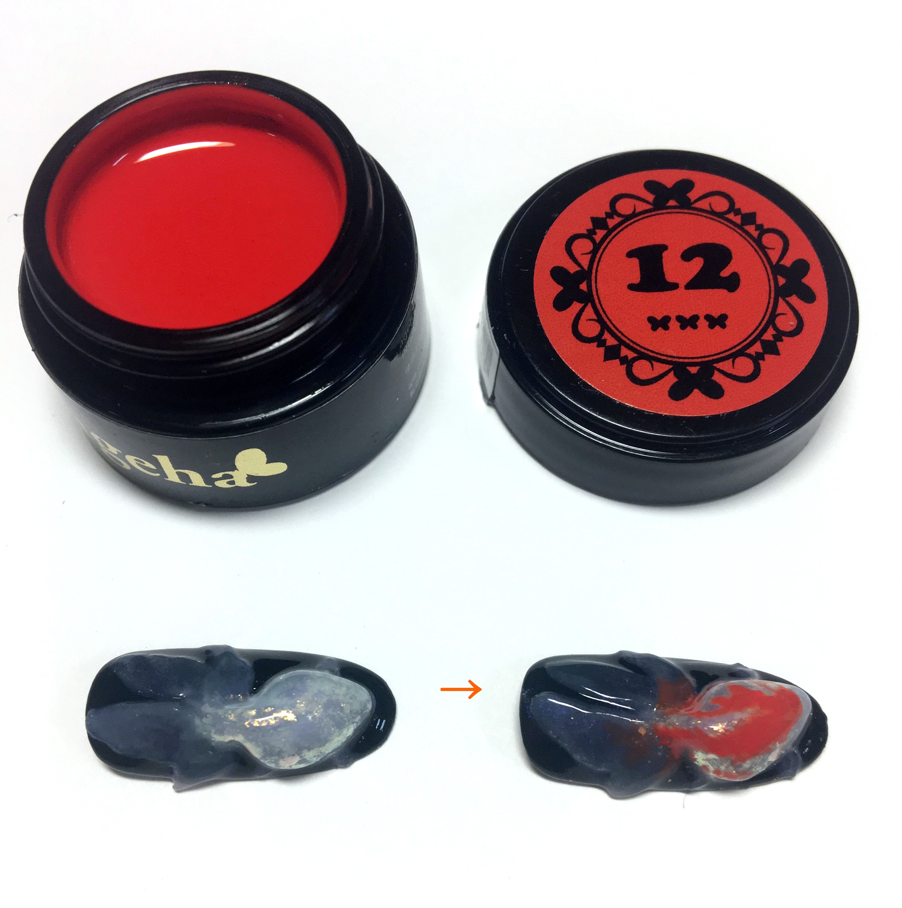ネイルラボ ageha gel　コスメカラー 308 3枚目