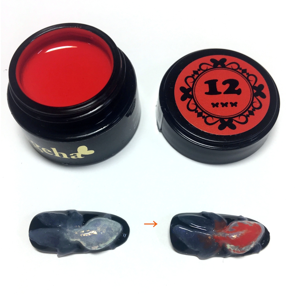 ネイルラボ ageha gel コスメカラー 308 3枚目