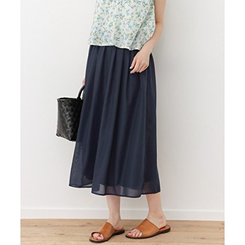 URBAN RESEARCH Sonny Label ウエストギャザースパンボイルスカート 3枚目