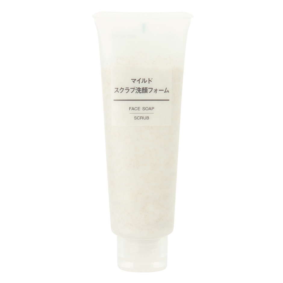 無印良品 マイルドスクラブ洗顔フォーム 120g 1枚目