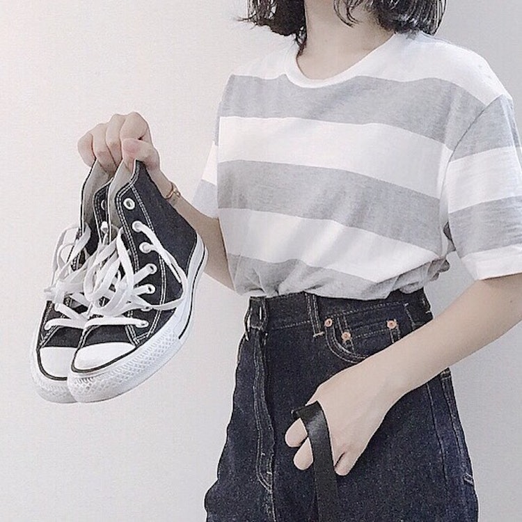 PAGEBOY ハイウエストストレートデニム 782401 1枚目