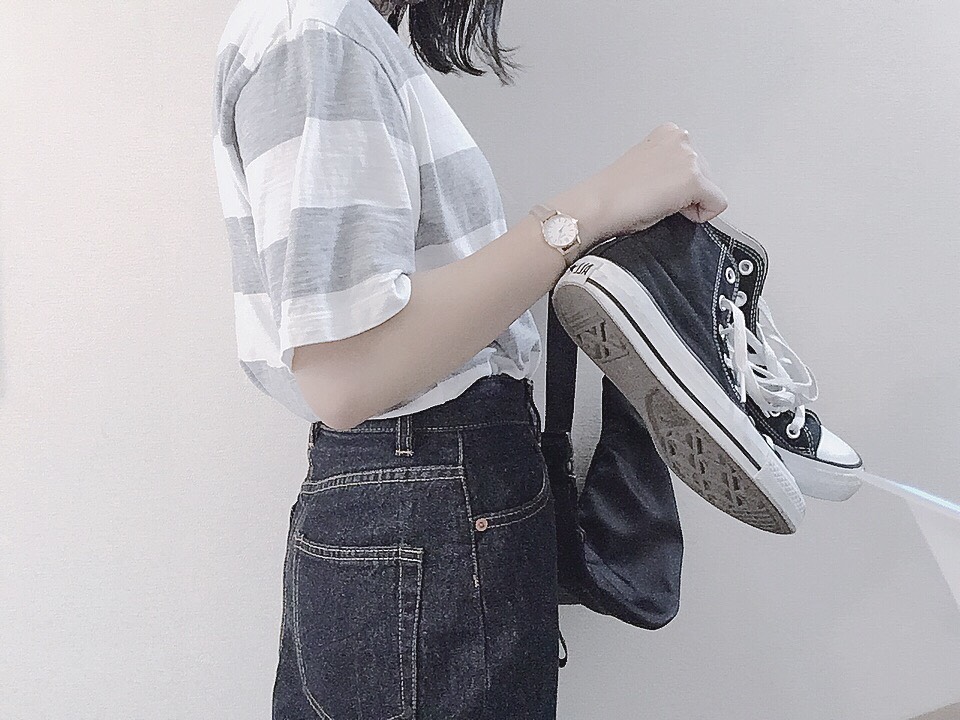 PAGEBOY ハイウエストストレートデニム 782401 2枚目