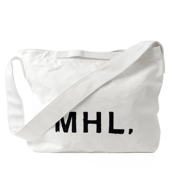 MARGARET HOWELL ショルダーバッグ HEAVY COTTON CANVAS 595-8171572 4枚目