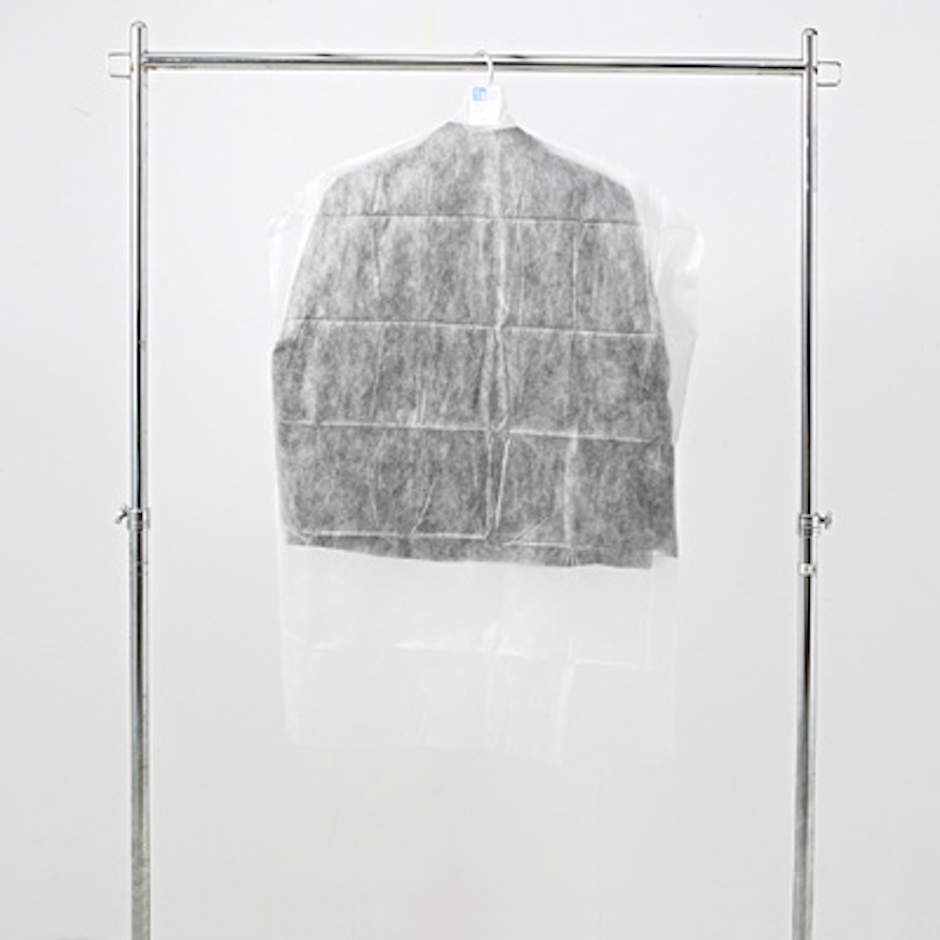無印良品 不織布衣類カバー・ショート丈用 2枚入・約60×90cm 2枚目