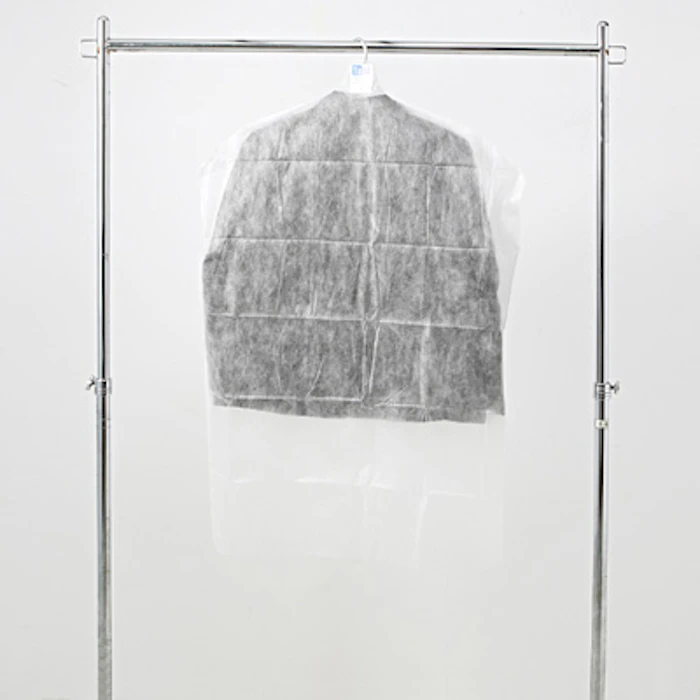 無印良品 不織布衣類カバー・ショート丈用 2枚入・約60×90cm 2枚目
