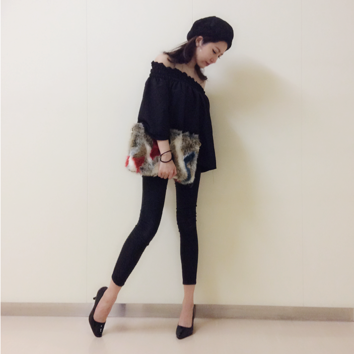 GRL オフショルブラウス 2枚目