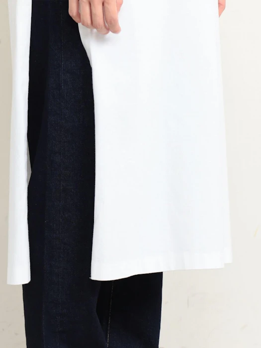 UNITED ARROWS コットンスリットノースリーブワンピ 5枚目