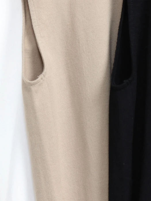 UNITED ARROWS コットンスリットノースリーブワンピ 6枚目