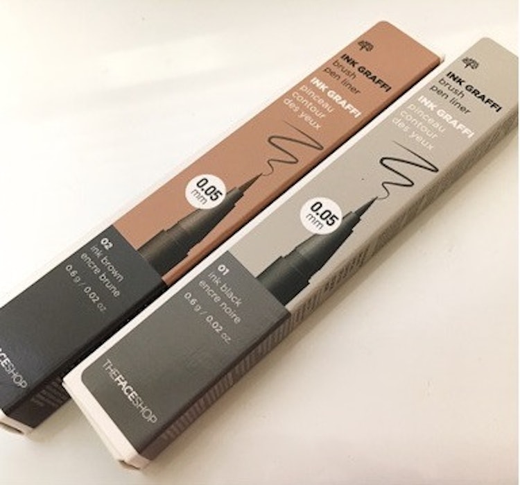 THE FACE SHOP インク グラフィー ブラシ ペン ライナー 1枚目