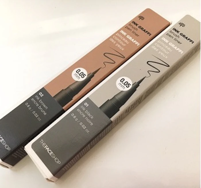 THE FACE SHOP インク グラフィー ブラシ ペン ライナー 1枚目