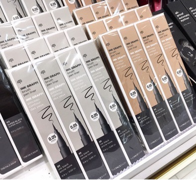 THE FACE SHOP インク グラフィー ブラシ ペン ライナー 5枚目