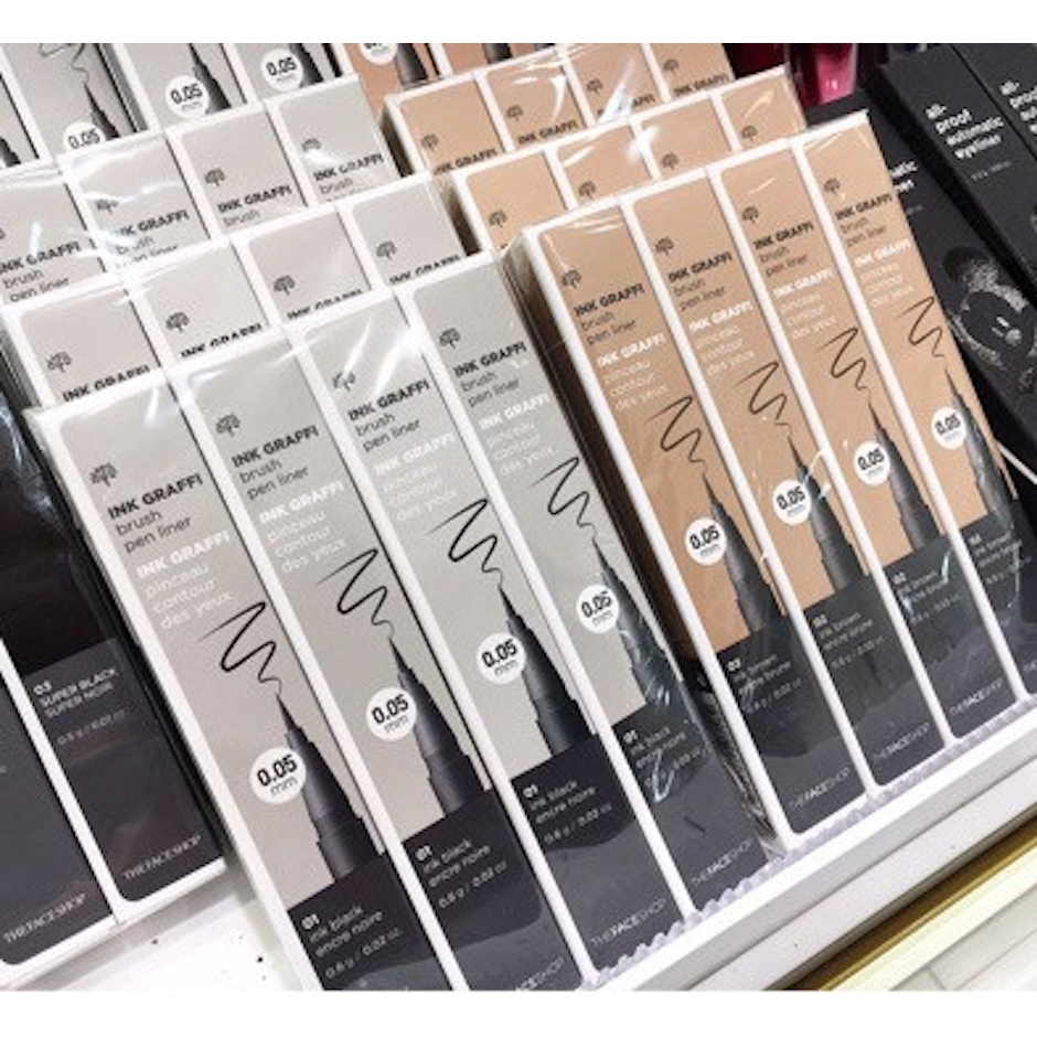 THE FACE SHOP インク グラフィー ブラシ ペン ライナー 5枚目