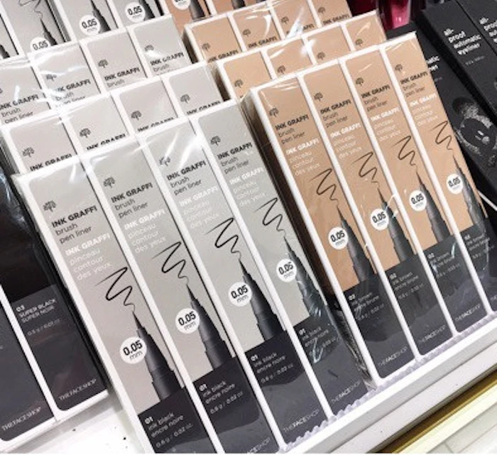 THE FACE SHOP インク グラフィー ブラシ ペン ライナー 5枚目