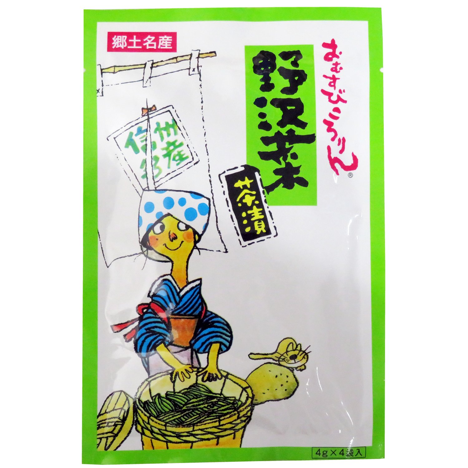 おむすびころりん本舗 おむすびころりん 野沢菜茶漬 4g×7袋 2枚目