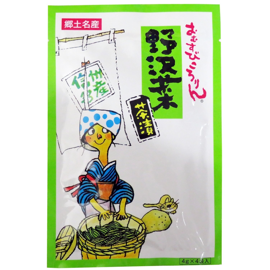 おむすびころりん本舗 おむすびころりん 野沢菜茶漬 4g×7袋 2枚目