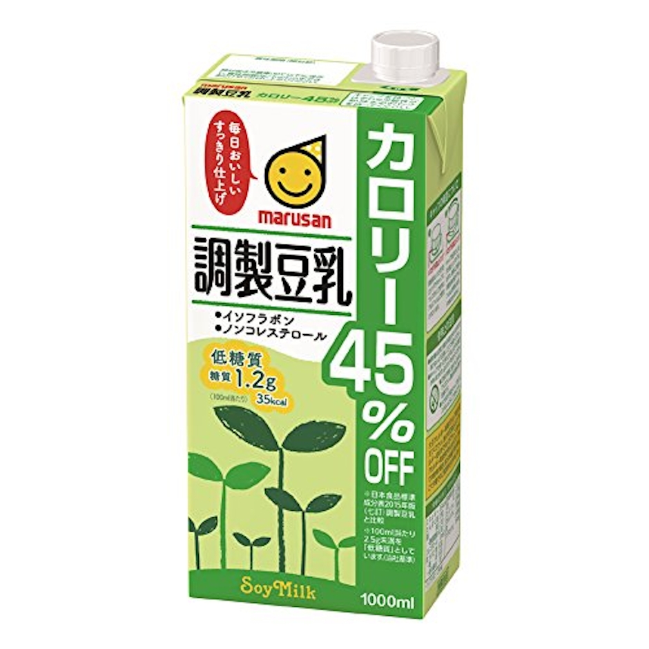 マルサンアイ 調製豆乳 カロリー45%オフ 1000ml×6本 2枚目