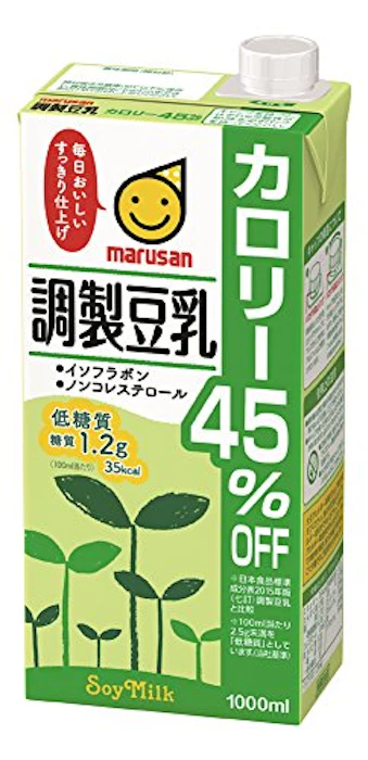 マルサンアイ 調製豆乳 カロリー45%オフ 1000ml×6本 2枚目