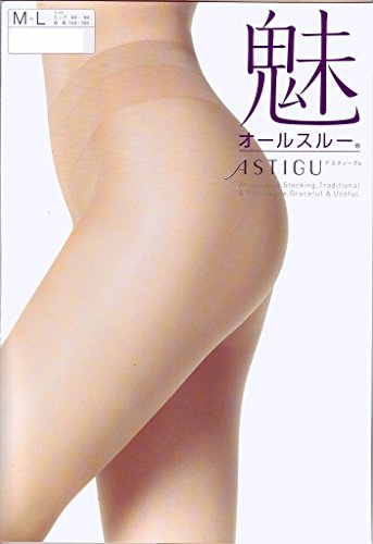 アツギ アスティーグ【魅】素肌感　オールスルー(R) FP5930 1枚目
