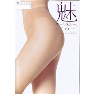 アツギ アスティーグ【魅】素肌感 オールスルー(R) FP5930 1枚目