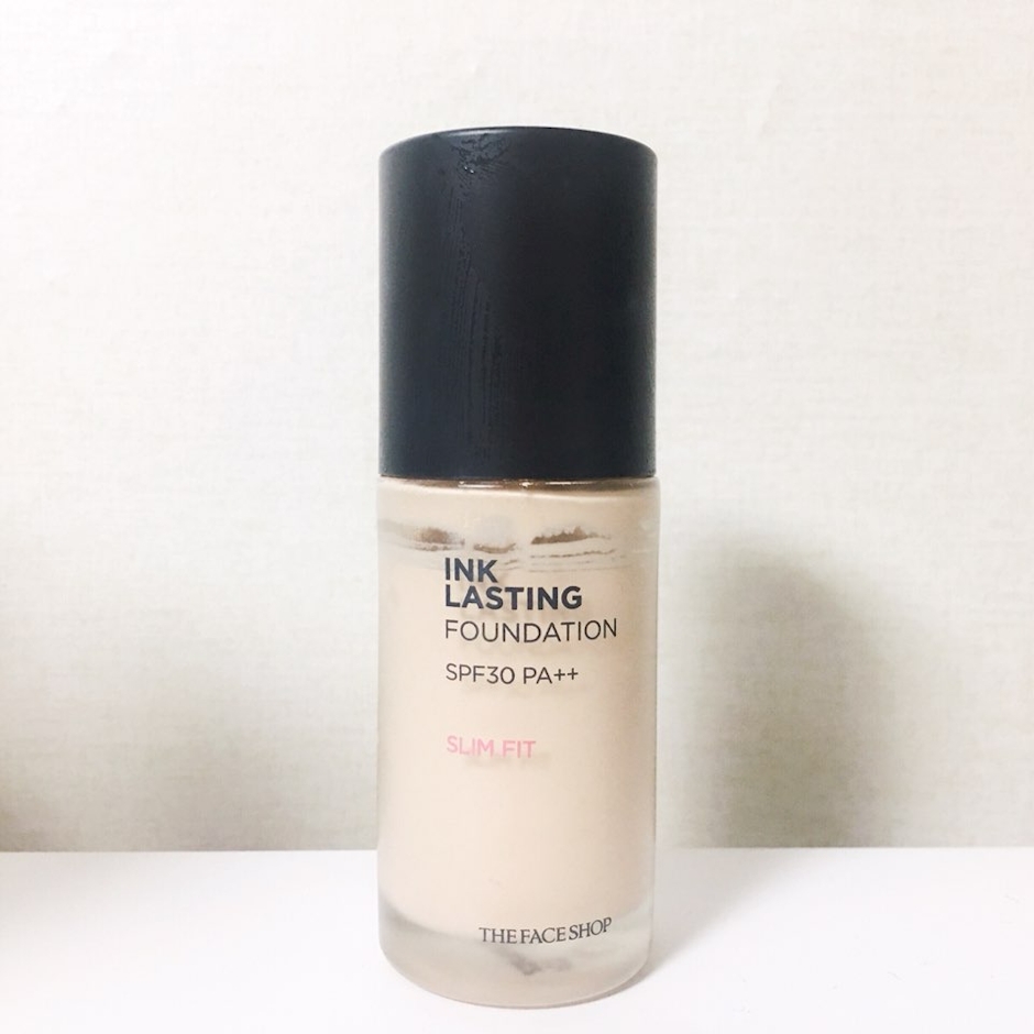 The Face Shop Ink Lasting Foundation Slim Fit ファンデーション 1枚目