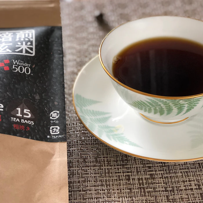 西尾製茶 玄米珈琲 ティーバッグタイプ 5g×15包入 1枚目