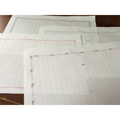 あたぼう 飾り原稿用紙 A4 碧翡翠 GK-0006 1枚目