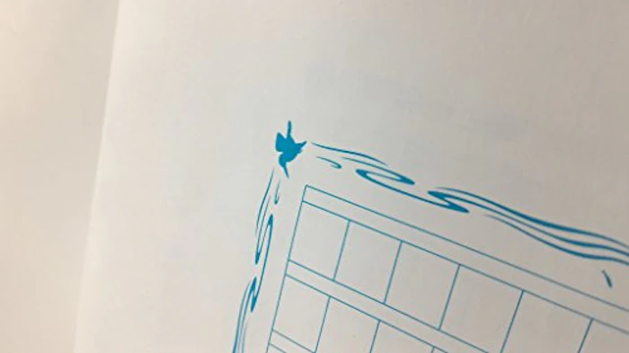 あたぼう 飾り原稿用紙 A4 碧翡翠 GK-0006 4枚目