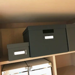 IKEA ふた付きボックス TJENA 1枚目