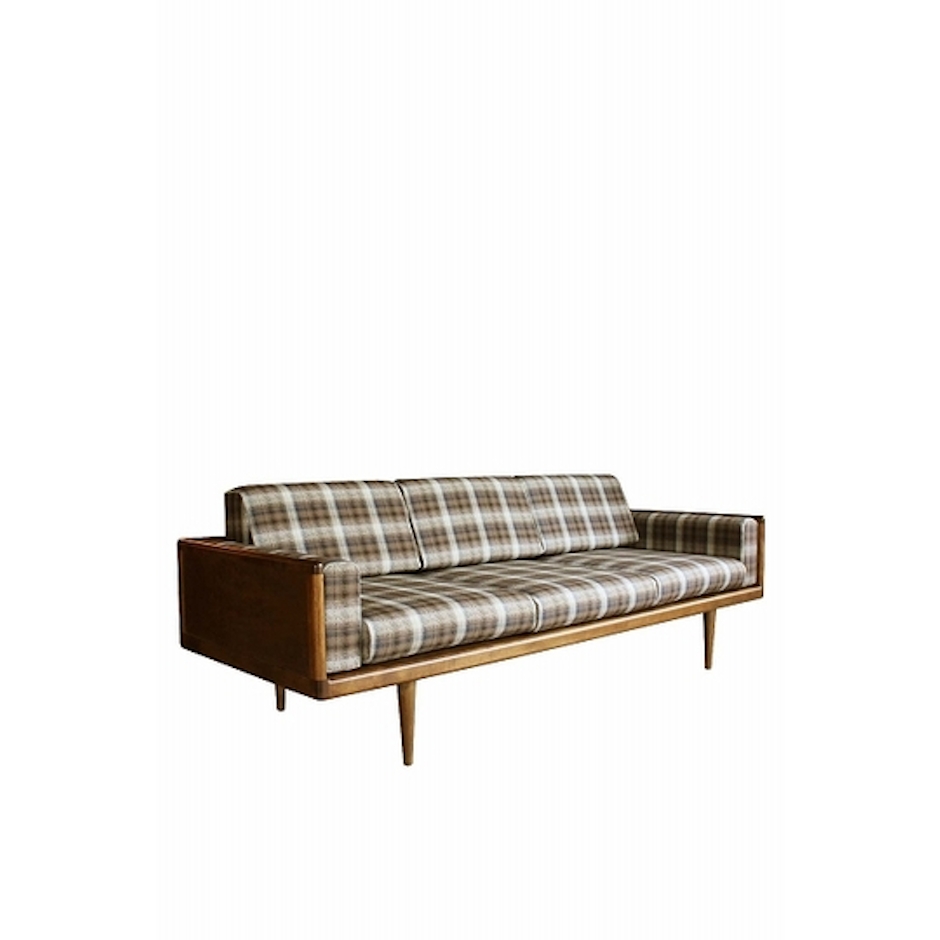 DECO DEMODE VINTAGE FURNITURE 3 SEATERS SOFA 1967 1枚目