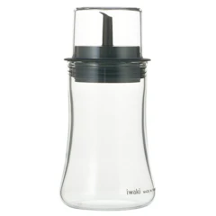 iwaki フタ付きしょうゆ差し (S) 120ml KT5031-BK 1枚目