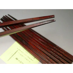 卯るし庵 国産 木曽ひのき箸 5膳セット 木製漆塗り 「食洗機に強い」 1枚目
