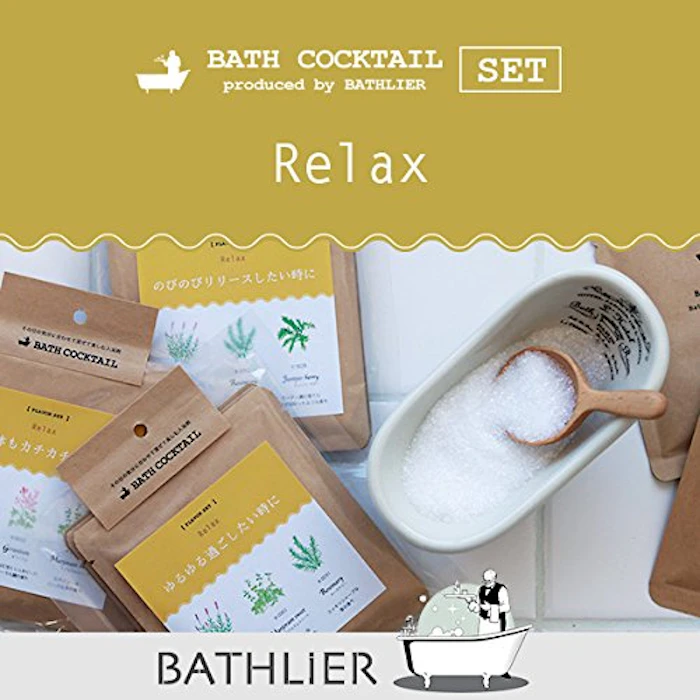 Bathlier バスカクテルフレーバーセット リラックス のびのびリリースしたい時に 2枚目