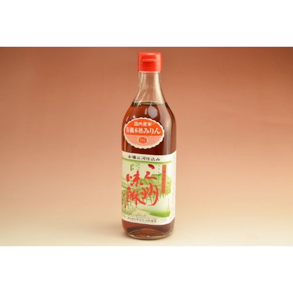 角谷文治郎商店 有機三州味醂 有機本格仕込み 500ml 1枚目