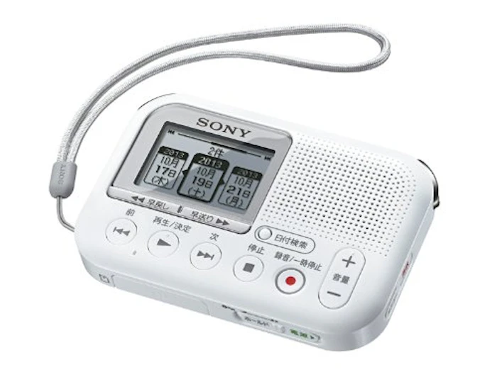 ソニー メモリーカードレコーダー 『ICD-LX31』 1枚目