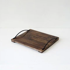 fog linen work ウッドボードトレイ M 1枚目