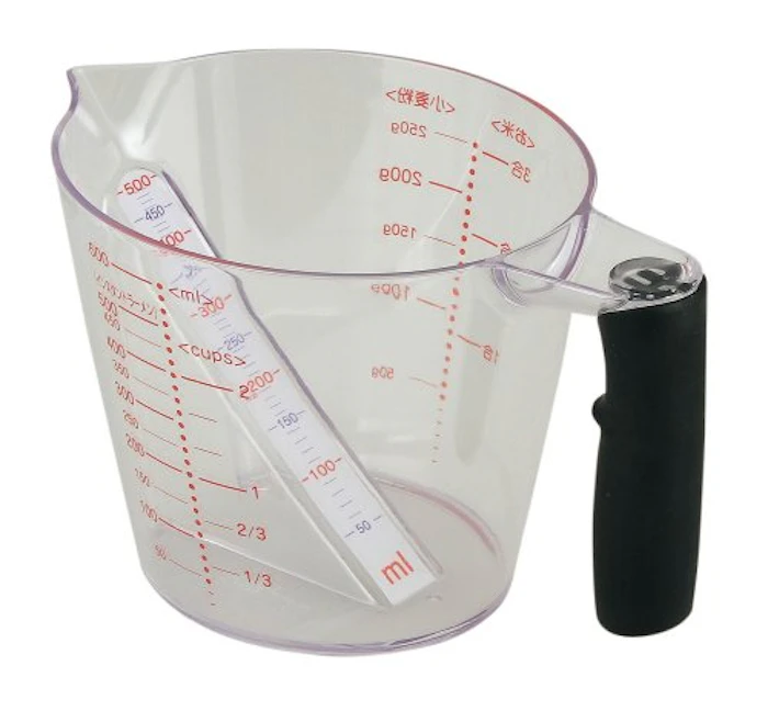 貝印 見やすい計量カップ 600ml DH-2343 1枚目