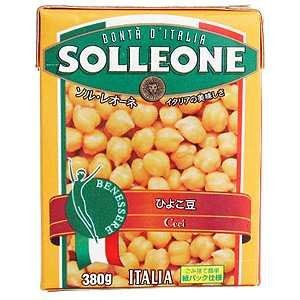 ソルレオーネ ひよこ豆水煮紙パック入り 380g 1枚目