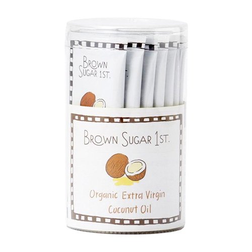 ブラウンシュガーファースト ココナッツオイル ポーションタイプ 1枚目