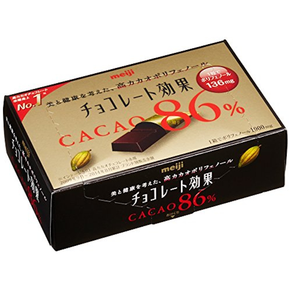 明治 チョコレート効果CACAO86% 1枚目