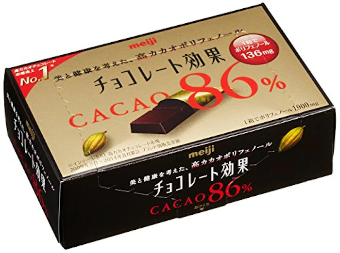 明治 チョコレート効果CACAO86% 1枚目