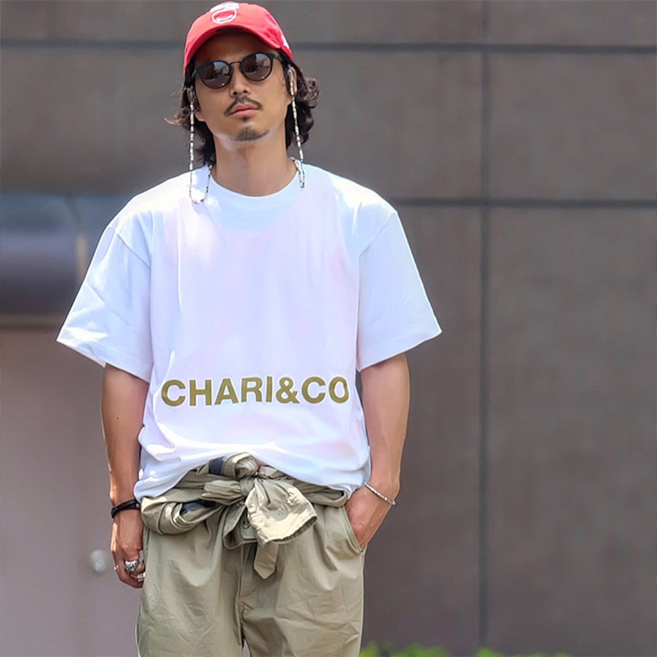 Chari&Co BIG BOLD LOGO TEE 1枚目