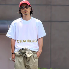 Chari&Co BIG BOLD LOGO TEE 1枚目