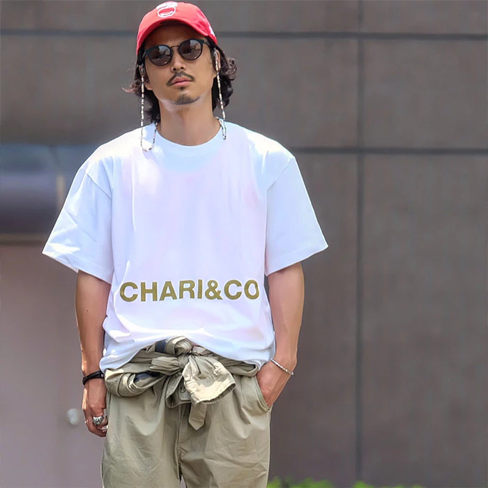 Chari&Co BIG BOLD LOGO TEE 1枚目