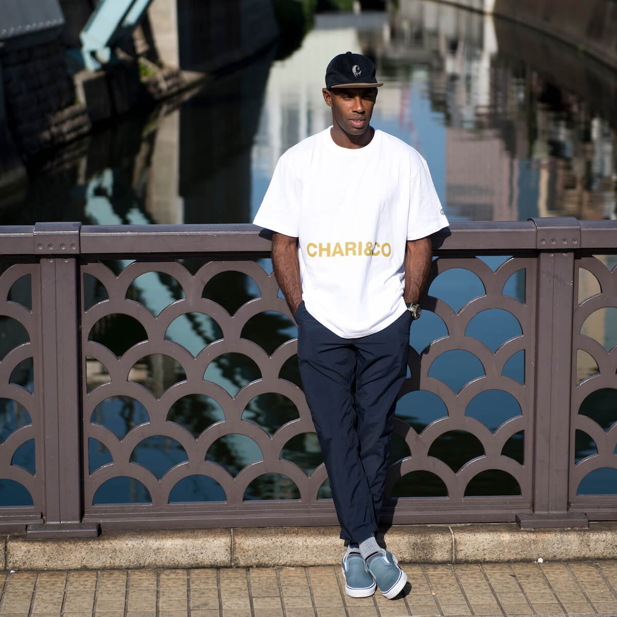 Chari&Co BIG BOLD LOGO TEE 4枚目