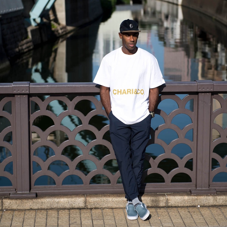Chari&Co BIG BOLD LOGO TEE 4枚目