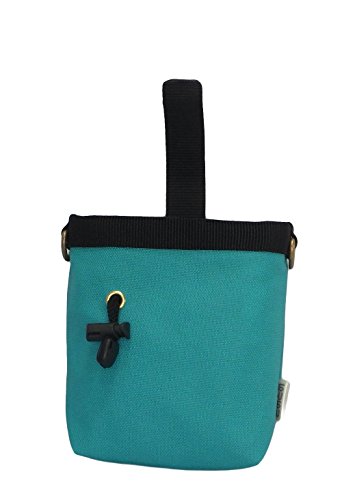 とのとの トリーツポーチ ダブルポケット ベルトクリップ型 (ターコイズ) 1枚目