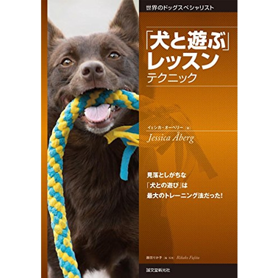イェシカ・オーベリー 「犬と遊ぶ」 レッスン テクニック: 見落としがちな「犬との遊び」は最大のトレーニング法だった! 1枚目