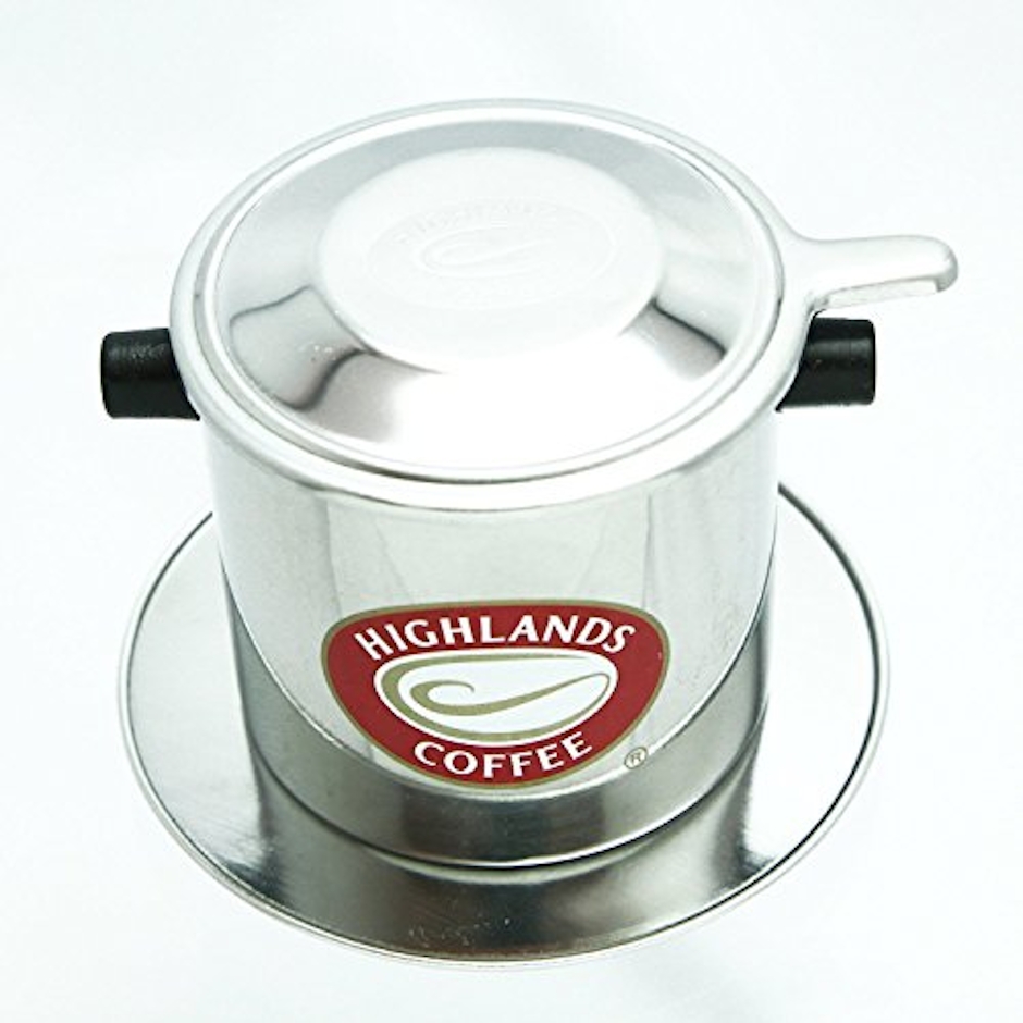 ハイランズコーヒー ベトナムコーヒー ステンレスドリッパー フィルター 1枚目